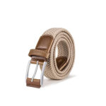 Woven Braided Web Belt